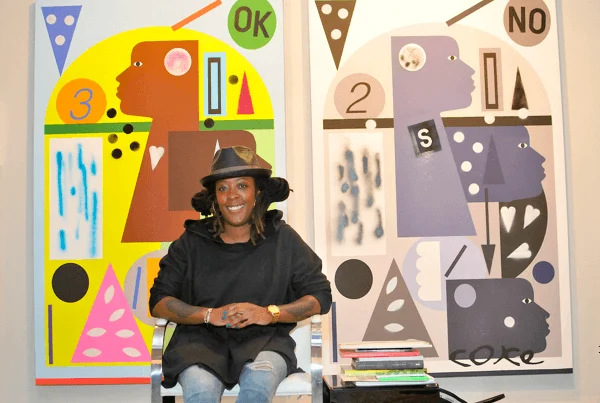 Portrait of artist Nina Chanel Abney